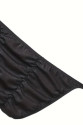 Erkek Siyah Büzgülü Slip İç Giyim