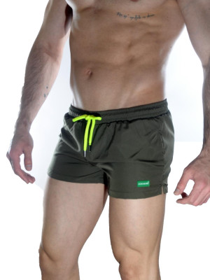 Erkek Yeşil Mini Mayo Short