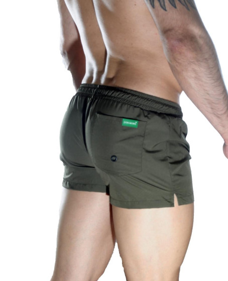 Erkek Yeşil Mini Mayo Short