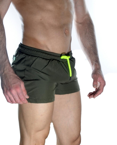 Erkek Yeşil Mini Mayo Short