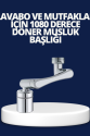 Esnek 1080° Musluk Başlığı 3 Eklemli Hareketli Su Modlu Lavabo Aparatı Esnek 1080° Musluk Başlığı 3 Eklemli Hareketli Su Modlu Lavabo Aparatı