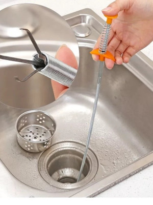 Esnek Lavabo Tıkanıklık Açıcı Tel