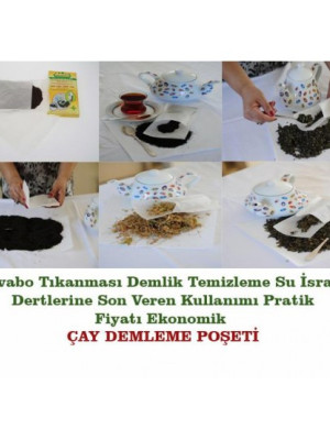 Ev Tipi Çay Demleme Poşeti 25Li Paket