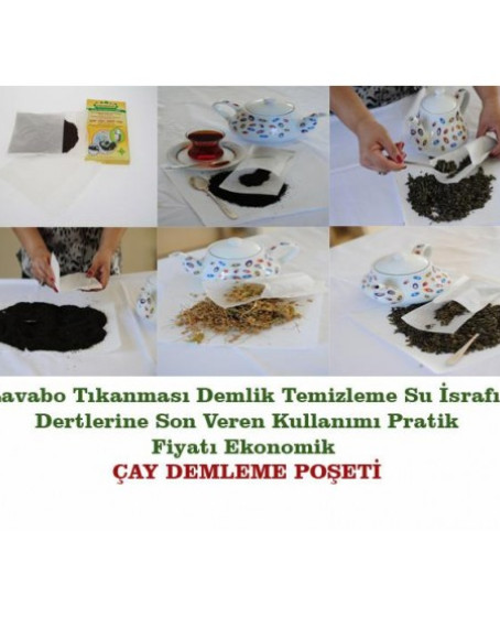 Ev Tipi Çay Demleme Poşeti 25Li Paket Ev Tipi Çay Demleme Poşeti 25Li Paket