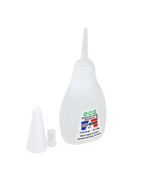 EvoBond 502 Japon Yapıştırıcısı Süper Glue 20 Gr