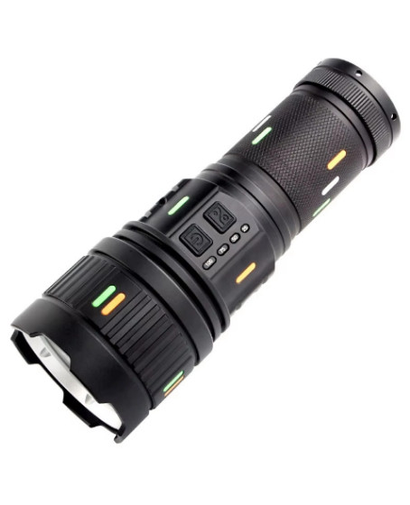 F.B.I Pro F-3001 Alüminyum TG LED Güç Göstergeli Type-C Şarjlı El Feneri 100 W F.B.I Pro F-3001 Alüminyum TG LED Güç Göstergeli Type-C Şarjlı El Feneri 100 W