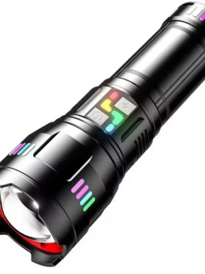 F.B.I Pro F-3002 Alüminyum TG LED Gece Şeritli Type-C Şarjlı El Feneri