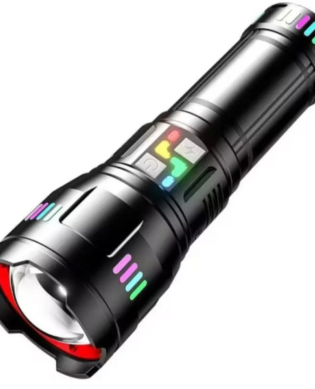 F.B.I Pro F-3002 Alüminyum TG LED Gece Şeritli Type-C Şarjlı El Feneri F.B.I Pro F-3002 Alüminyum TG LED Gece Şeritli Type-C Şarjlı El Feneri