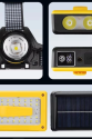 F.B.I Pro F-3003 Alüminyum PM10-TG LED Type-C Powerbank ve Solar Şarjlı Kamp Kafa Feneri F.B.I Pro F-3003 Alüminyum PM10-TG LED Type-C Powerbank ve Solar Şarjlı Kamp Kafa Feneri
