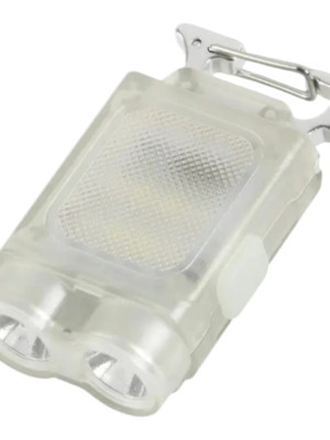 F.B.I V15 EDC El Feneri 1200LM Anahtarlık Işık Tip-C Şarj Edilebilir Taşınabilir Mini Torch Mıknatıs Klips Ile Kamp Cep Fener