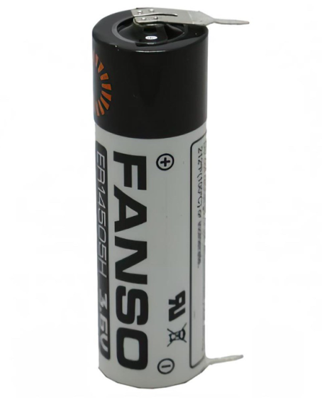 FANSO ER14505H 3.6V AA Size Lithium Pil (Li-SOCL2) 2 PIN