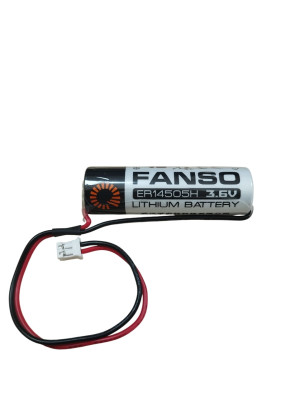 FANSO ER14505H Kablolu Konnektörlü (JST PH-2.0) 3.6V Lithium Pil (Li-SOCL2) FANSO ER14505H Kablolu Konnektörlü (JST PH-2.0) 3.6V Lithium Pil (Li-SOCL2)