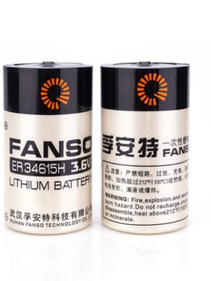 FANSO ER34615H 3.6V D Size Lithium Pil (Li-SOCL2)