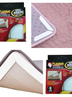 Flamme Halı Kaydırmaz Pedler 8 Adet
