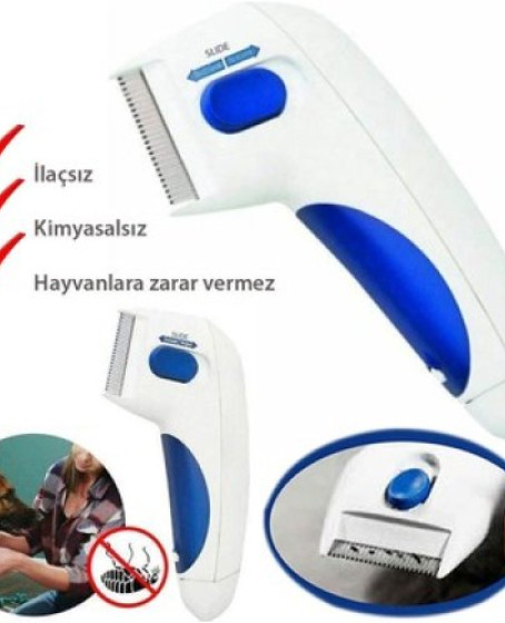 Flea Doctor Kedi ve Köpekler için Pilli Pire Tarağı