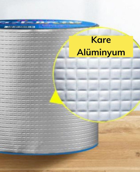 Folyo Kauçuk Bant Yapışkanlı Su Geçirmez Çatı Boru Tamir Bandı (2Metre x 10 Cm) Folyo Kauçuk Bant Yapışkanlı Su Geçirmez Çatı Boru Tamir Bandı (2Metre x 10 Cm)