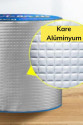 Folyo Kauçuk Bant Yapışkanlı Su Geçirmez Çatı Boru Tamir Bandı (2Metre x 10 Cm) Folyo Kauçuk Bant Yapışkanlı Su Geçirmez Çatı Boru Tamir Bandı (2Metre x 10 Cm)