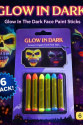 Fosforlu Glow Parti Boyası 6’lı – Karanlıkta Parlayan Yüz Boyası Fosforlu Glow Parti Boyası 6’lı – Karanlıkta Parlayan Yüz Boyası