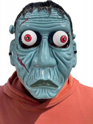 Frankenstein Temalı Sallanan Oynar Gözlü Maske Frankenstein Temalı Sallanan Oynar Gözlü Maske
