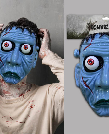 Frankenstein Temalı Sallanan Oynar Gözlü Maske Frankenstein Temalı Sallanan Oynar Gözlü Maske