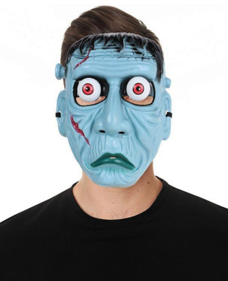 Frankenstein Temalı Sallanan Oynar Gözlü Maske Frankenstein Temalı Sallanan Oynar Gözlü Maske