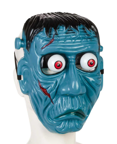 Frankenstein Temalı Sallanan Oynar Gözlü Maske Frankenstein Temalı Sallanan Oynar Gözlü Maske