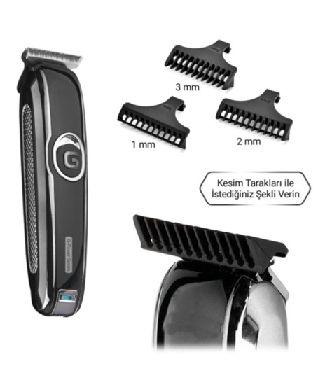 G Power Şarjlı Traş Makinesi Sakal Ense Vucüt Kılı Tıraş Makinası G Power Şarjlı Traş Makinesi Sakal Ense Vucüt Kılı Tıraş Makinası