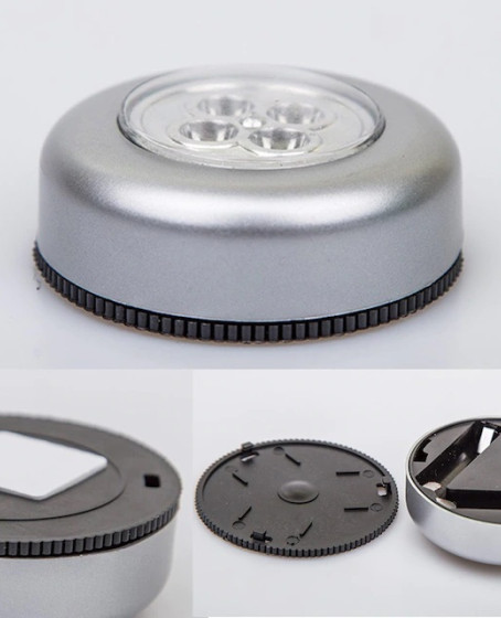 Gardrop - Çekmece - Dolap Köşe Aydınlatıcı Kablosuz Pilli Led Spot Mutfak Lamba Stick Gardrop - Çekmece - Dolap Köşe Aydınlatıcı Kablosuz Pilli Led Spot Mutfak Lamba Stick