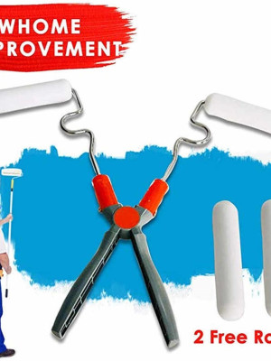 Glide Köşe Ve Düz Zeminde Kullanılabilir Damlatmaz Boya Rulosu