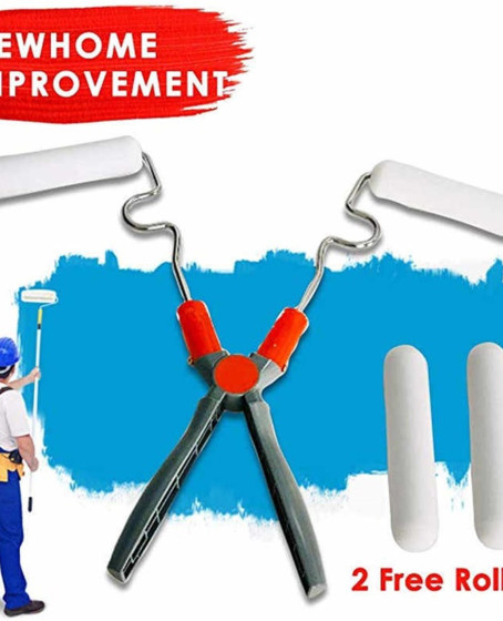 Glide Köşe Ve Düz Zeminde Kullanılabilir Damlatmaz Boya Rulosu Glide Köşe Ve Düz Zeminde Kullanılabilir Damlatmaz Boya Rulosu
