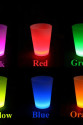 Glow Partisi Bardakları 6 Renk 6 Adet 1.5 oz 4.5 x 6.5 cm