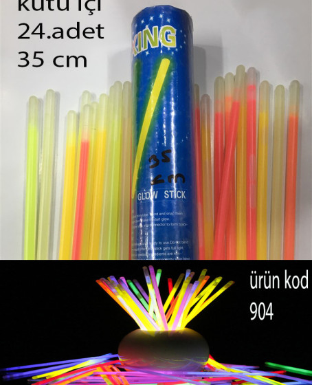 Glow  Fosforlu Neon Çubuk 904