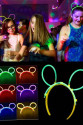 Glow Taç Fosforlu Taç Karışık Renk 12 Adet