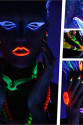 GlowPaint 6’lı Neon Boya – UV Işıkta Parlayan Makyaj Seti