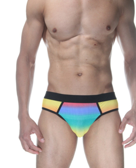 Gökkuşağı Jockstrap Fantezi İç Giyim
