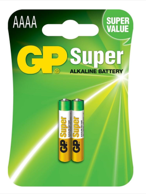 GP AAAA Alkalin Pil 2li Blister