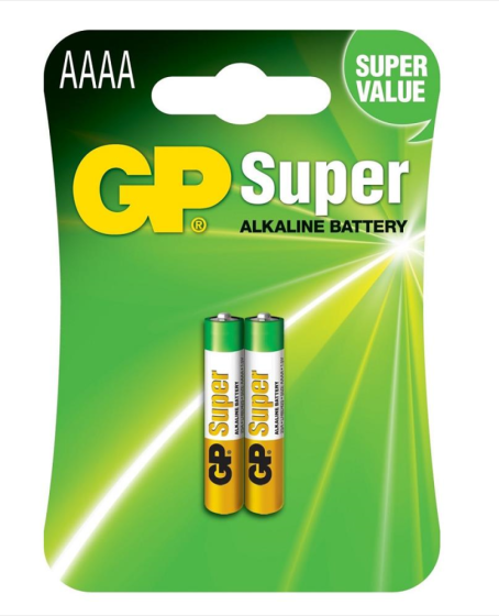 GP AAAA Alkalin Pil 2li Blister