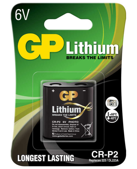 GP CR-P2 6V Lityum Pil