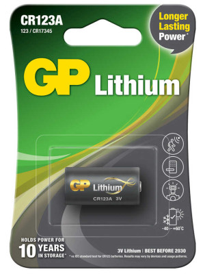 GP CR123A 3V Lityum Pil GP CR123A 3V Lityum Pil