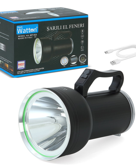 GT Led Taşınabilir Güneş Solar Ledli Fener WT-415