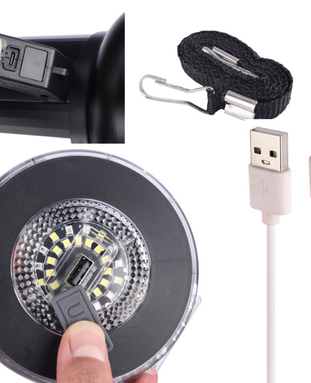 GT Led Taşınabilir Güneş Solar Ledli Fener WT-415