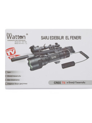 Güçlü Aparat Uyumlu Şarjlı Fener Wt-149 Güçlü Aparat Uyumlu Şarjlı Fener Wt-149