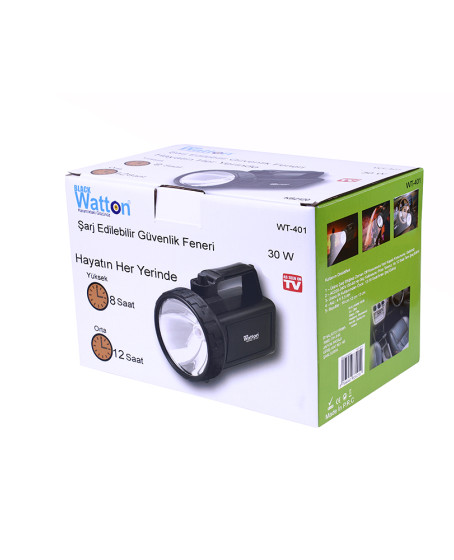 Güvenlik Feneri 30 W Kuvvetinde Wt-401 Güvenlik Feneri 30 W Kuvvetinde Wt-401