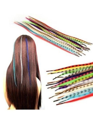 Hair Feather Saç Tüyü - Asorti Hair Feather Saç Tüyü - Asorti