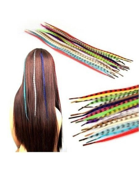 Hair Feather Saç Tüyü - Asorti Hair Feather Saç Tüyü - Asorti