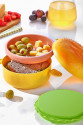 Hamburger Görünümlü Beslenme ve Saklama Kabı Hamburger Görünümlü Beslenme ve Saklama Kabı