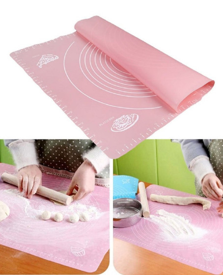 Hamur Açma Örtüsü Hamur Matı Ölçekli 45x 35 cm Hamur Açma Örtüsü Hamur Matı Ölçekli 45x 35 cm