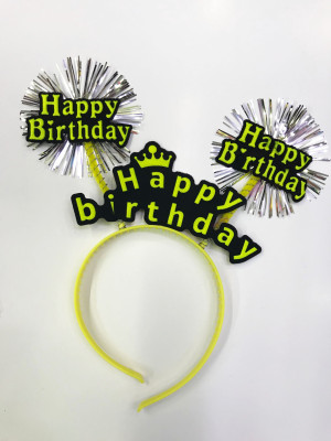 Happy Birthday Neon Renk Doğum Günü Tacı 12 Adet Happy Birthday Neon Renk Doğum Günü Tacı 12 Adet