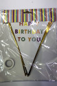 Happy Birthday To You Flama Bayrak Süs