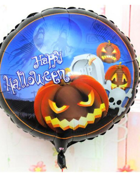 Happy Halloween Balkabağı Folyo Balon 18 inç Happy Halloween Balkabağı Folyo Balon 18 inç